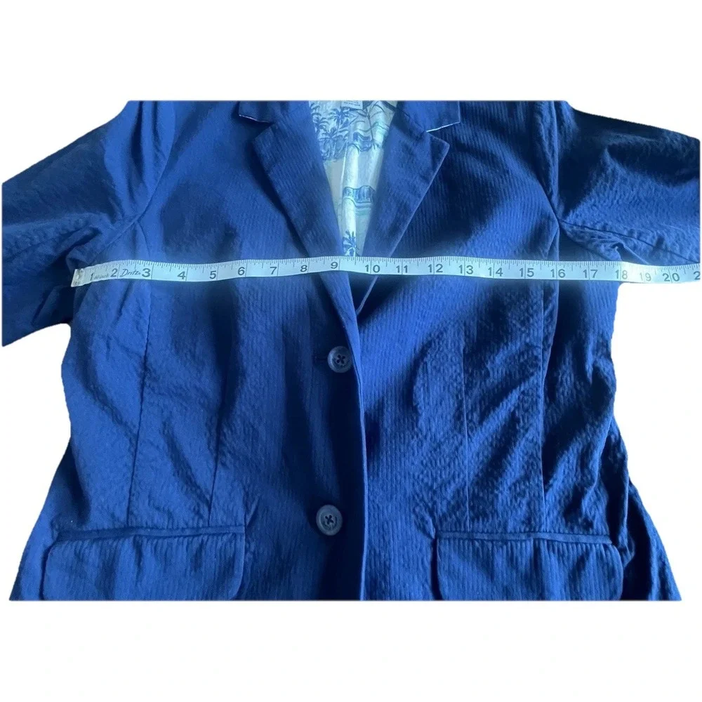Tommy Bahama Jacket Womens Small Button Up‎ Blue